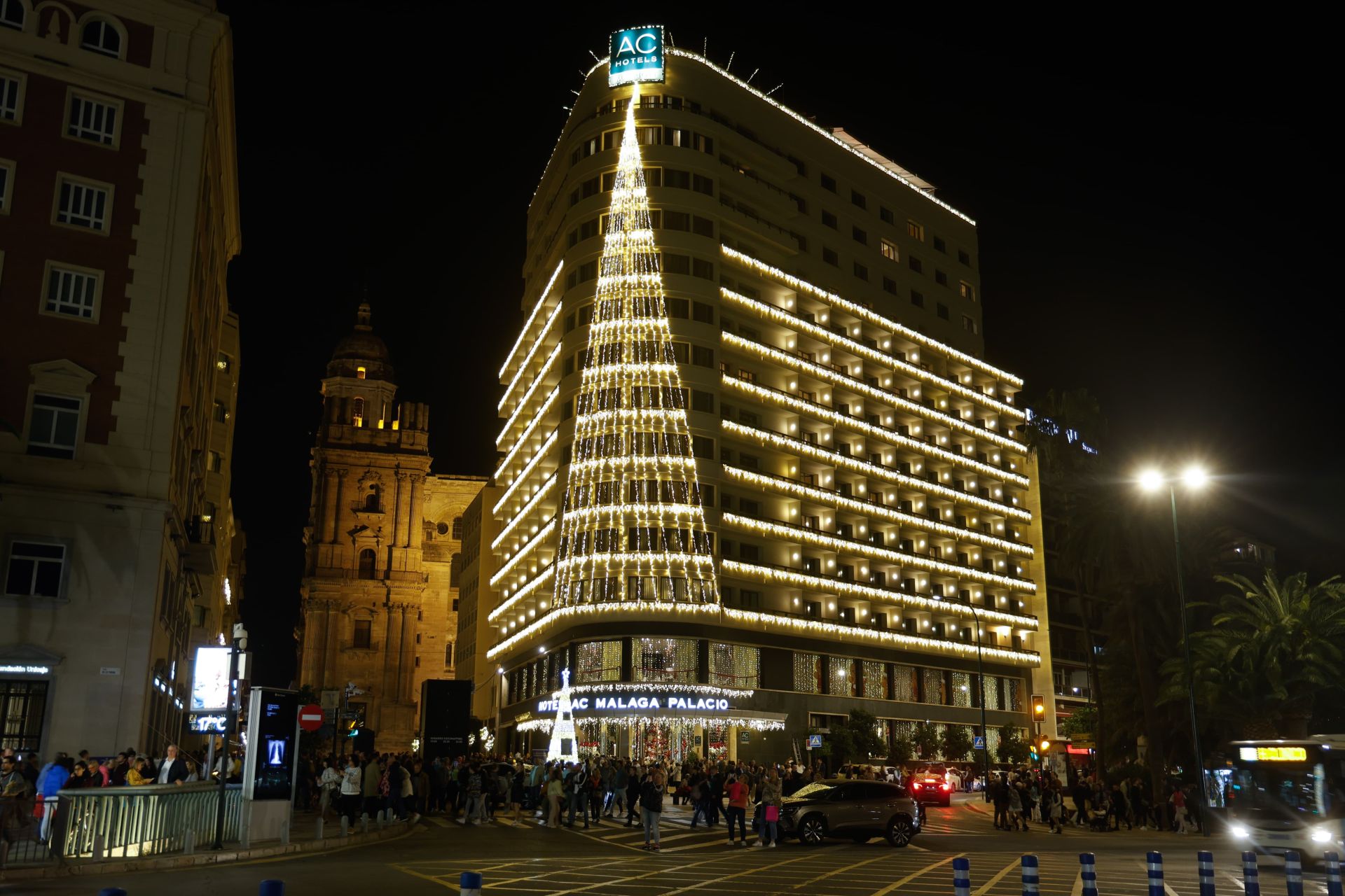 Malaga&#039;s big Christmas switch-on - in pictures